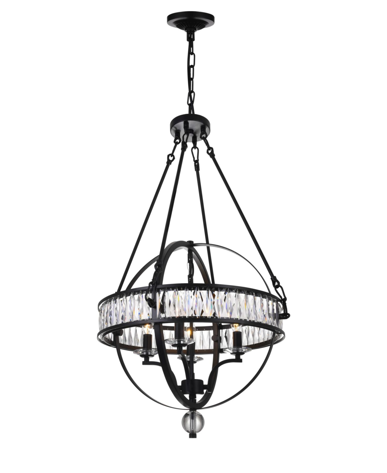Люстра CWI Lighting Arkansas 4 Light