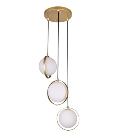 Подвесной светильник CWI Lighting Da Vinci 3 Light Multi Light