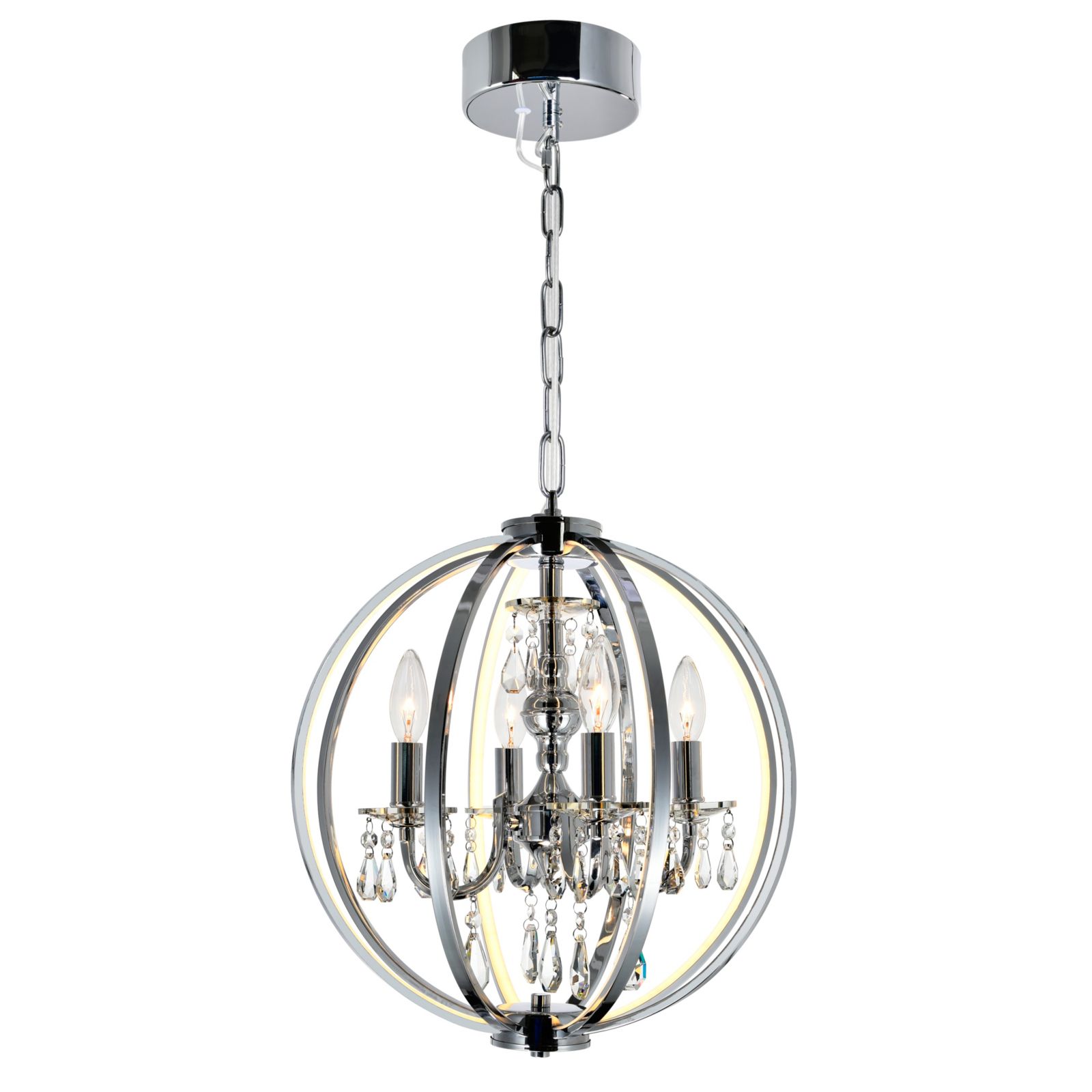 CWI Lighting Bird Cage 4 Light Chandeliers