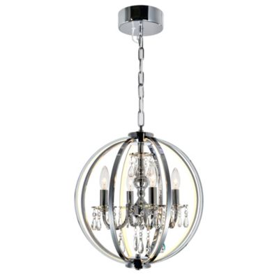 CWI Lighting Bird Cage 4 Light Chandeliers