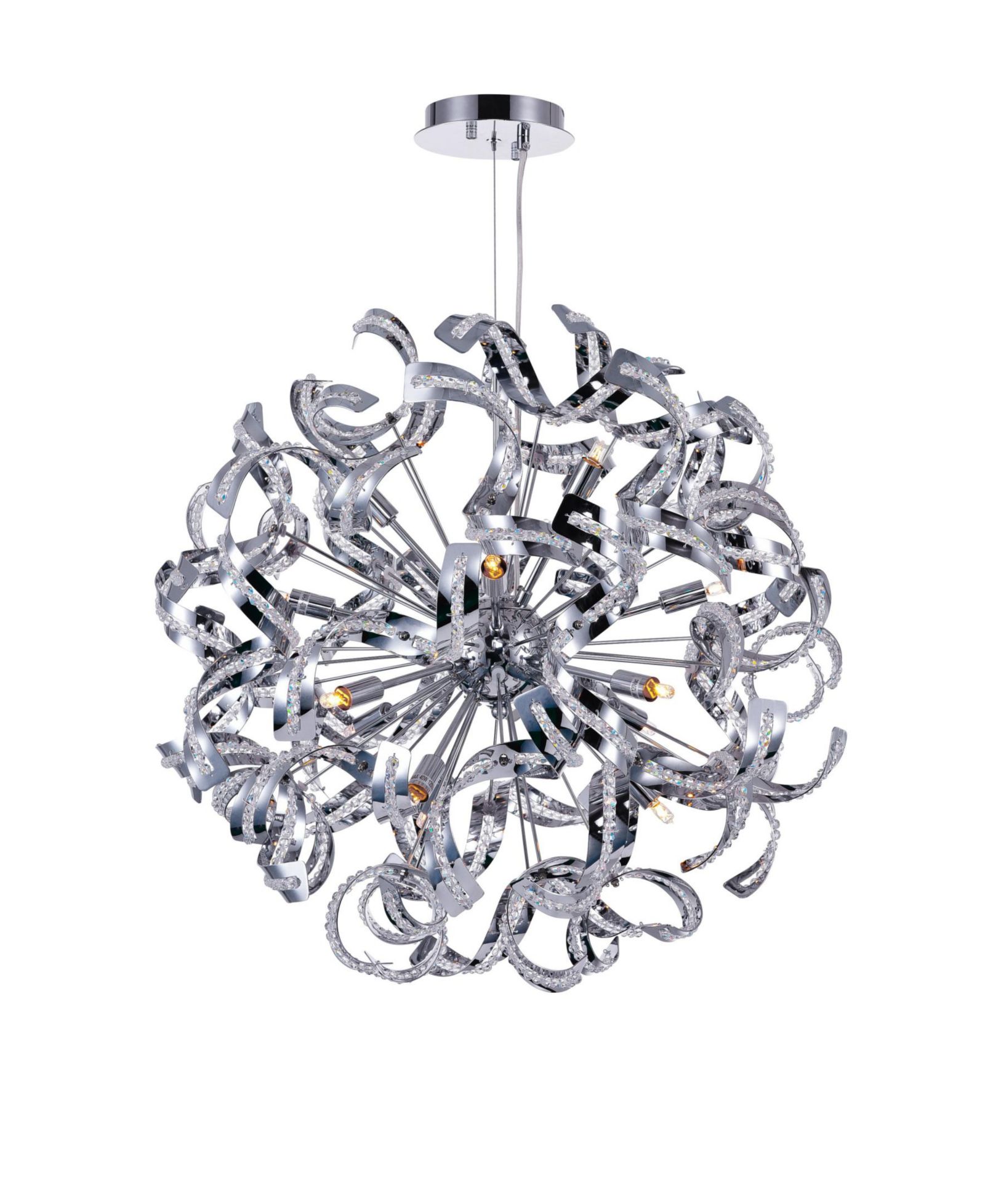 Люстра CWI Lighting Swivel, 14 ламп