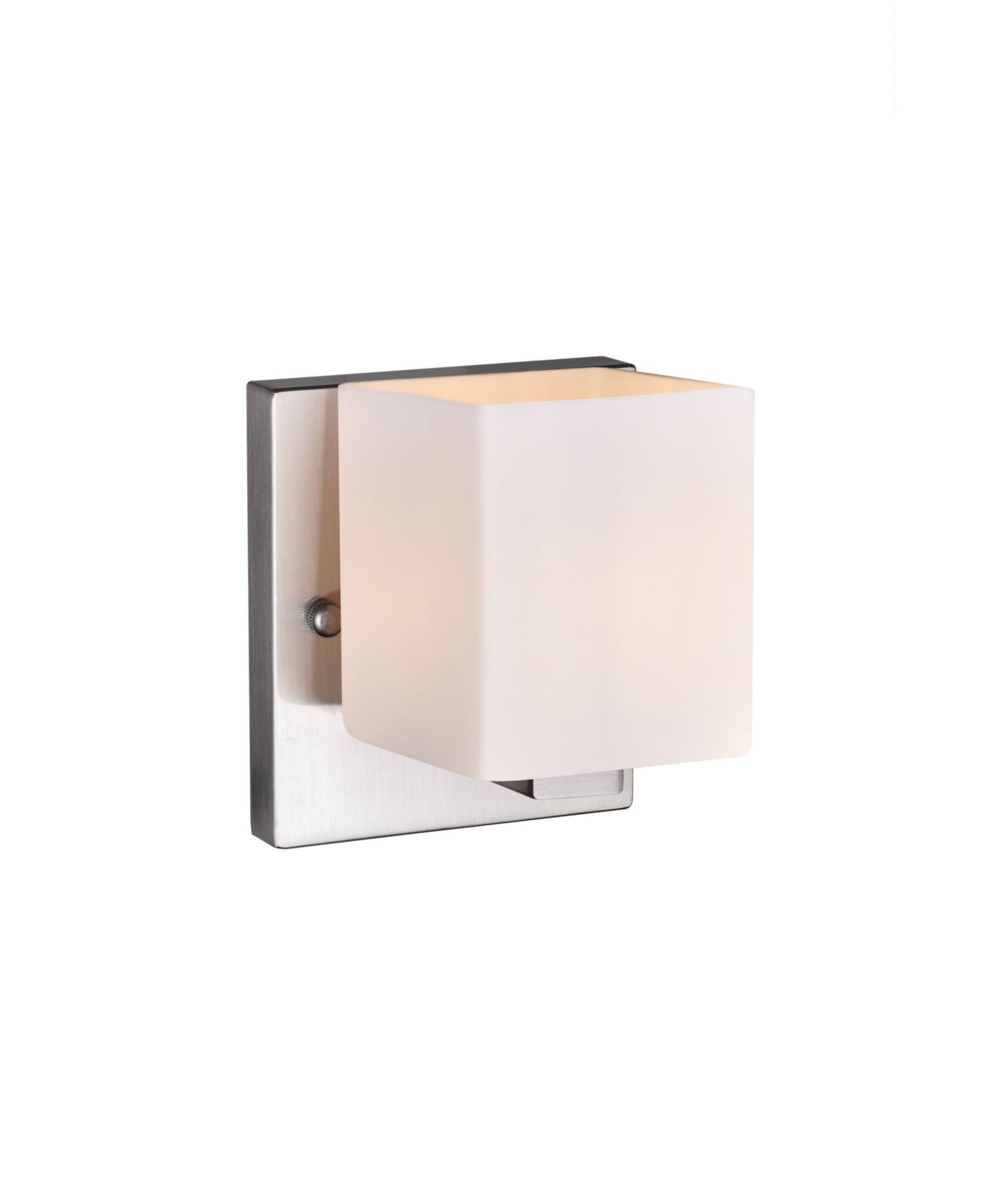CWI Lighting Satin Nickle 1 Light Wall Sconce