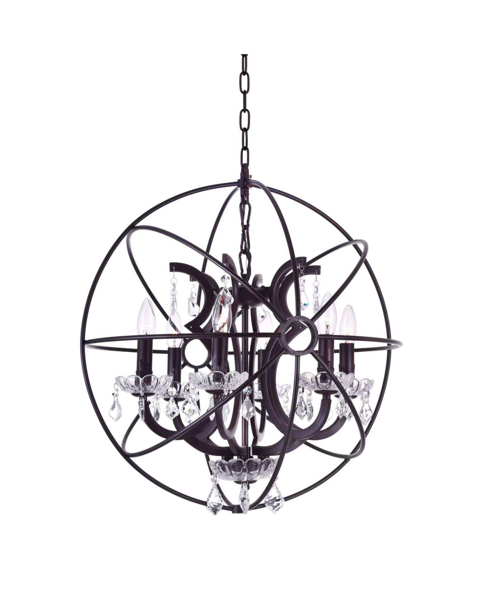 CWI Lighting Campechia люстра на 6 ламп