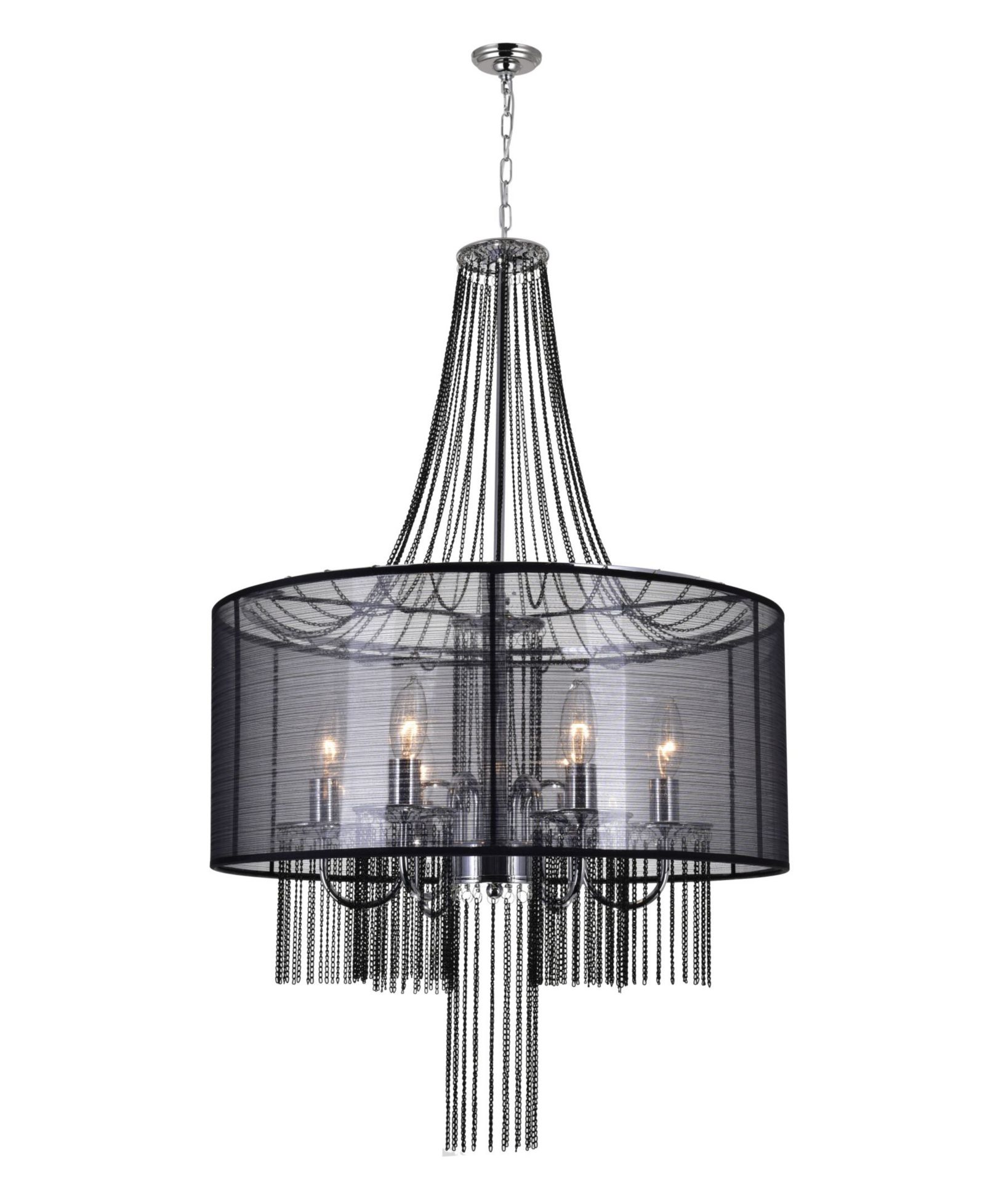 CWI Lighting люстра Amelia с 6 лампами