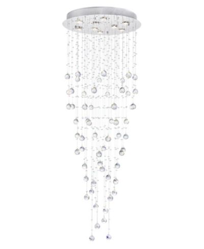 Потолочный светильник CWI Lighting Rain Drop 9 Light Flush Mount