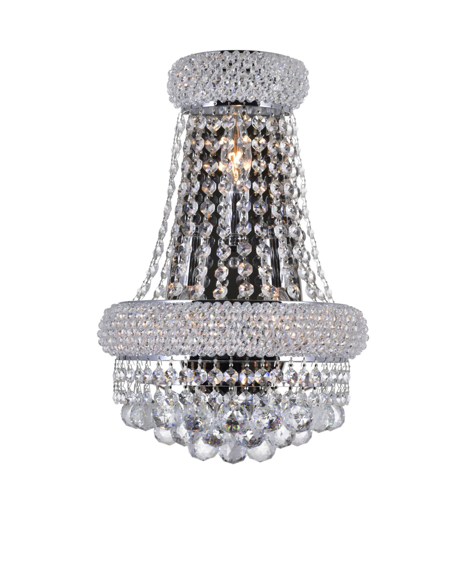 CWI Lighting Empire 3 Light Wall Sconce