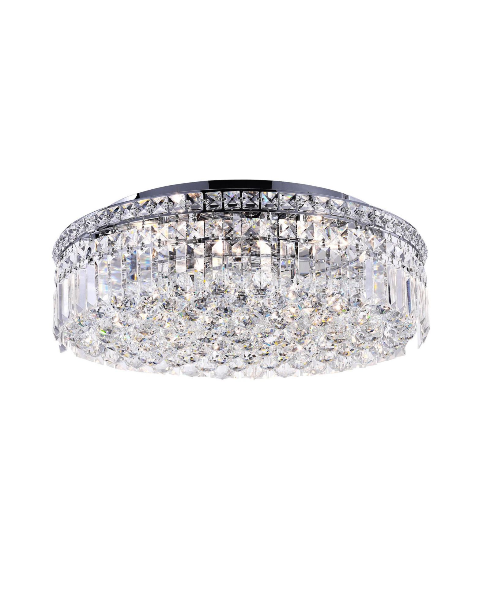 CWI Lighting Colosseum 8 Light Flush Mount