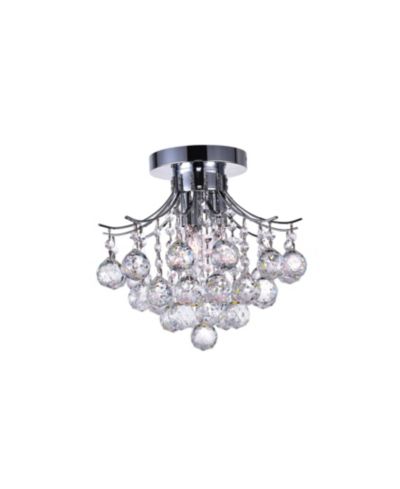 Потолочный светильник CWI Lighting Princess 3 Light Flush Mount