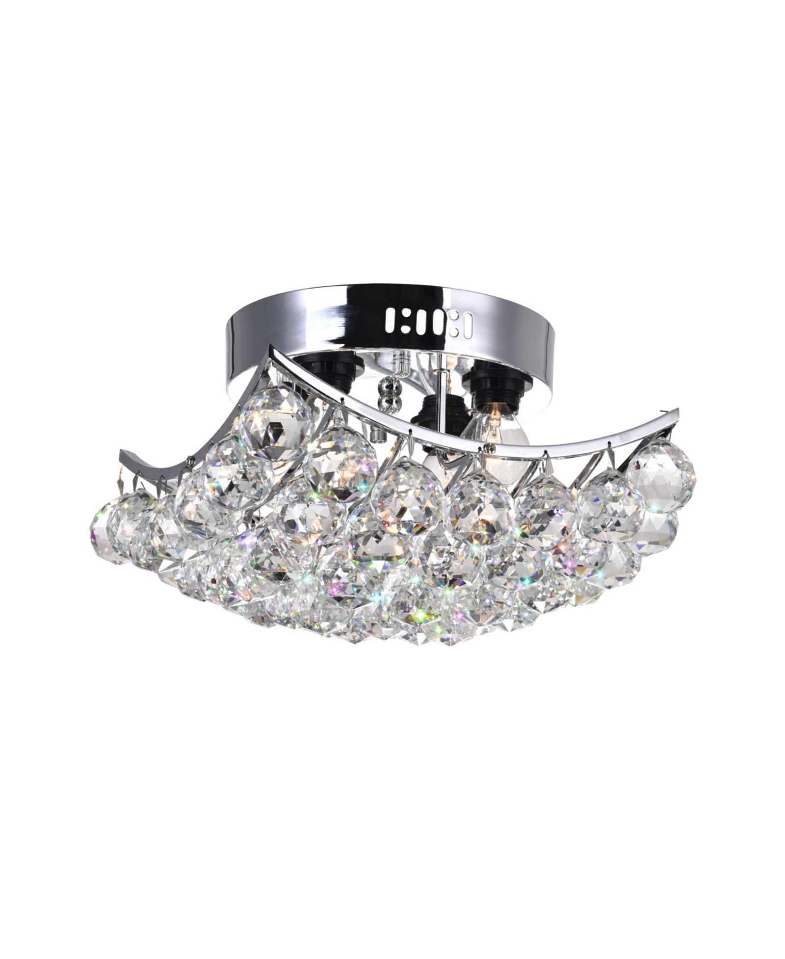 CWI Lighting Queen 4 Light Flush Mount