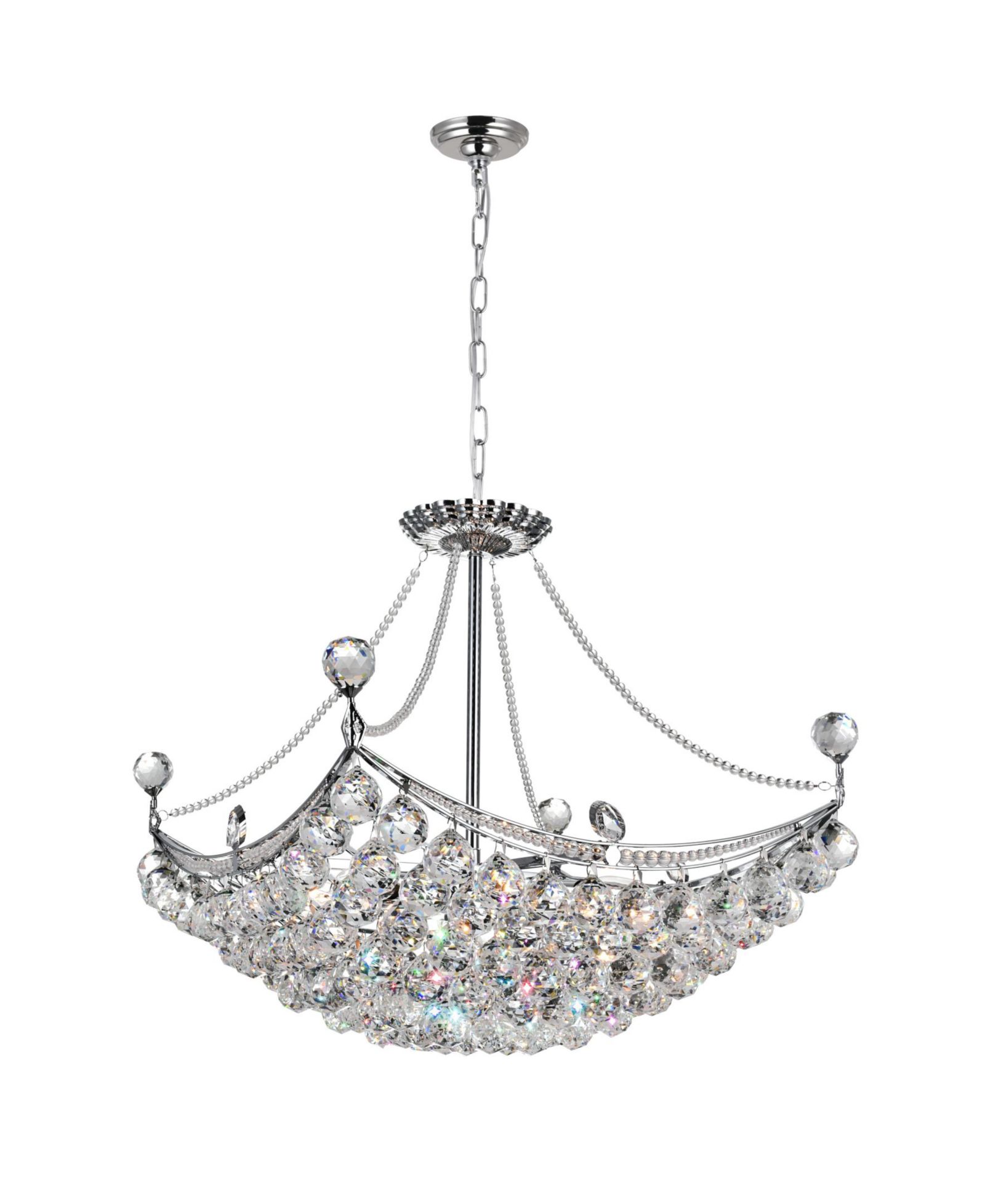 CWI Lighting Jasmine 8 Light Chandelier