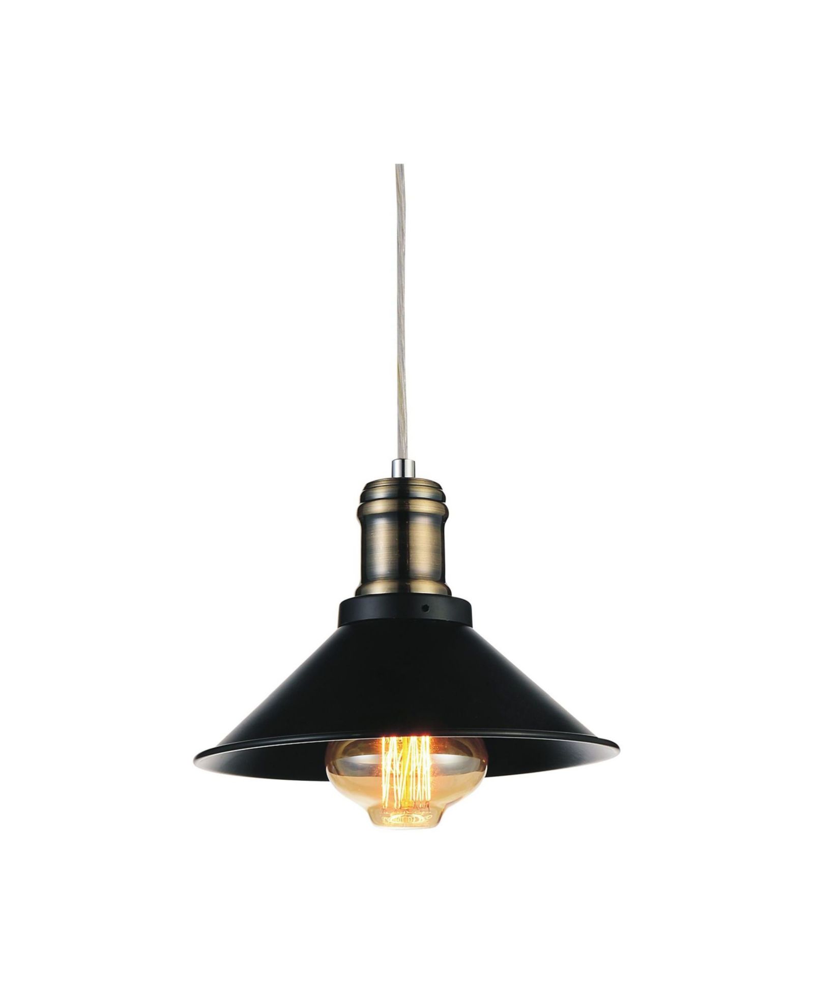 CWI Lighting Brave 1 Light Mini Pendant