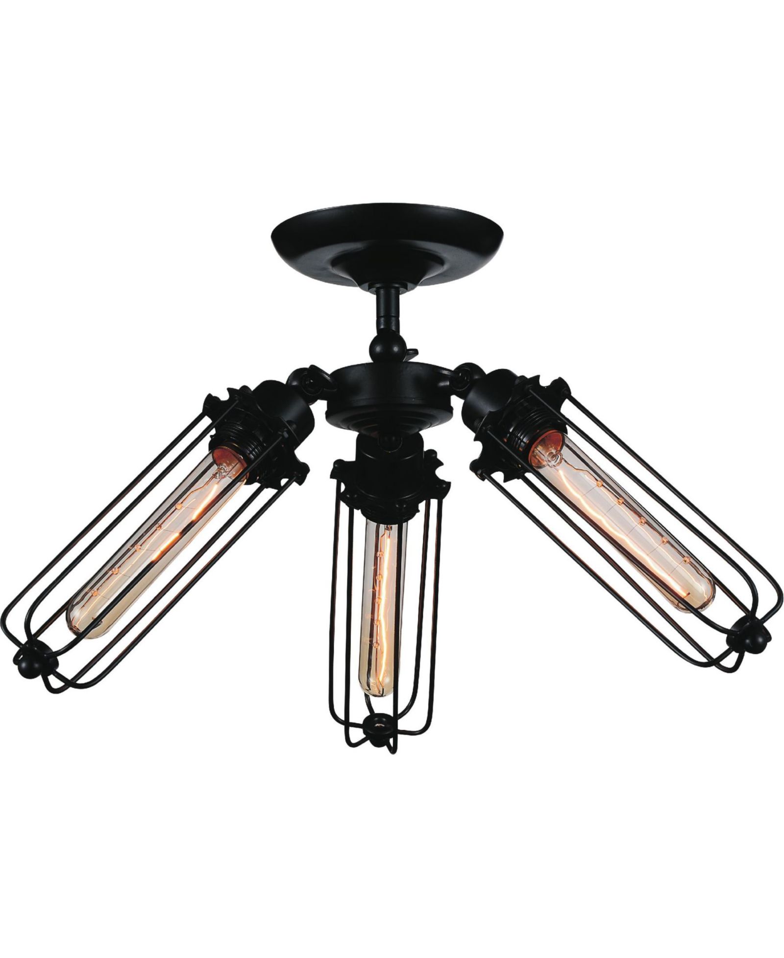 CWI Lighting Benji 3 Light Flush Mount