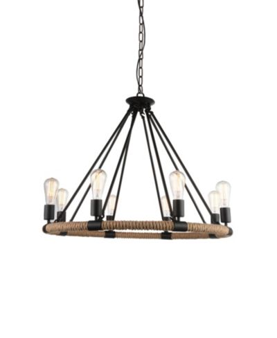 CWI Lighting Ganges 8 Light Chandelier