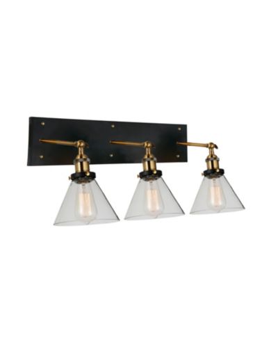 Настенный светильник CWI Lighting Eustis 3 Light Wall Sconce