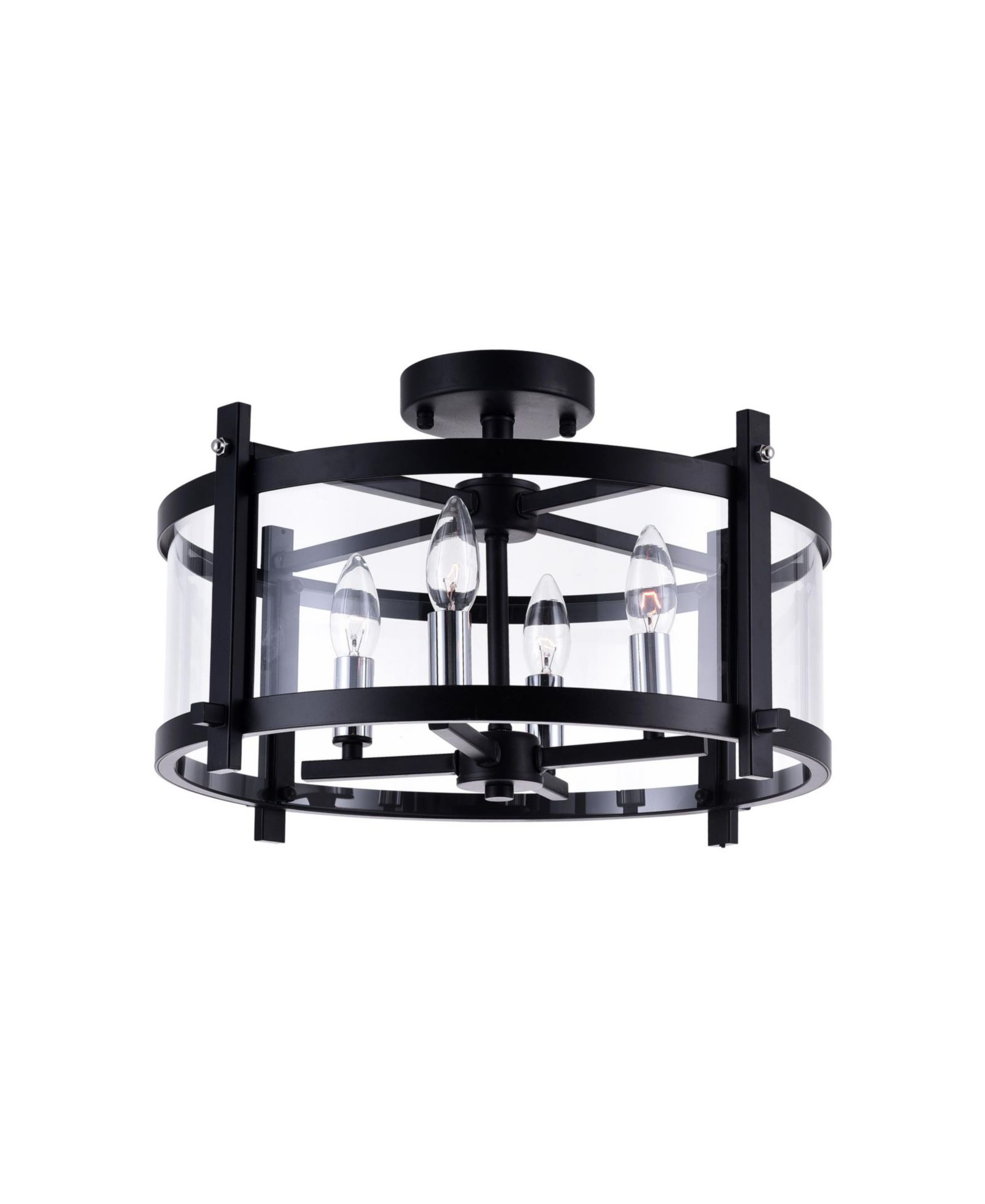 CWI Lighting Sierra 4 Light Flush Mount
