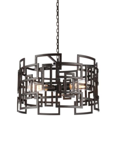CWI Lighting Litani 3 Light Chandelier