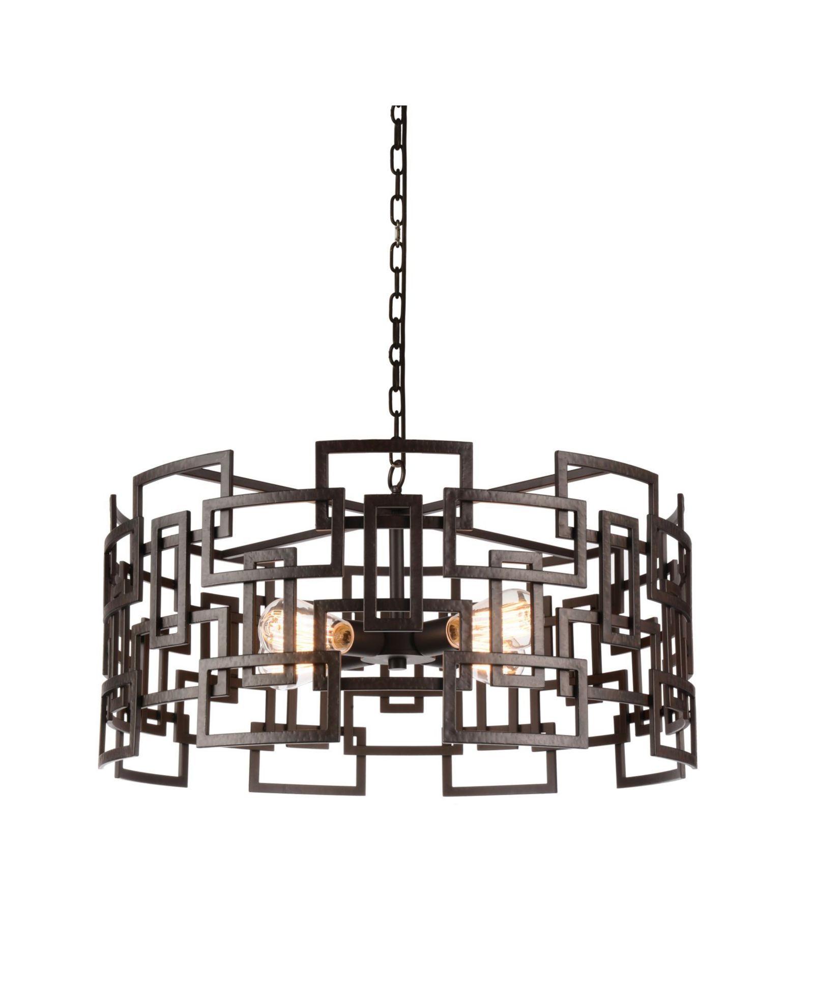 Люстра CWI Lighting Litani 4 Light Chandelier