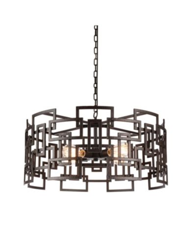 CWI Lighting Litani 4 Light Chandelier