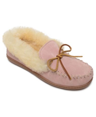 Minnetonka женские тапочки Alpine Sheepskin