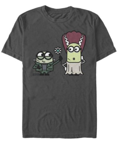 Мужская футболка Despicable Me Minions Frankenstein and His Bride, короткий рукав