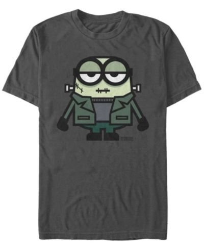 Мужская футболка Despicable Me Minions Halloween Franken Monster с коротким рукавом