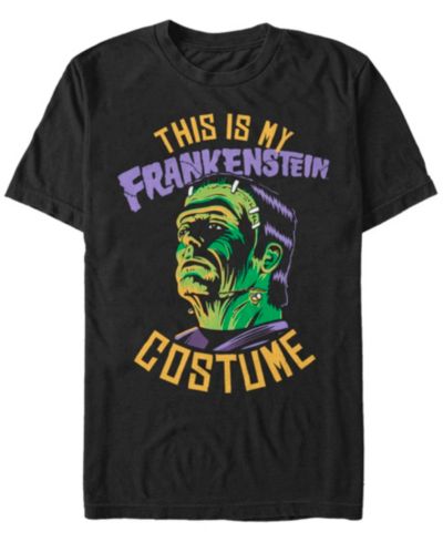 Мужская футболка с принтером Fifth Sun Universal Monsters Men's Frankenstein Halloween Costume Short Sleeve T-Shirt