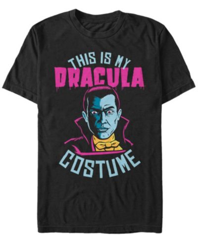 Universal Monsters Мужская футболка Dracula Halloween с коротким рукавом