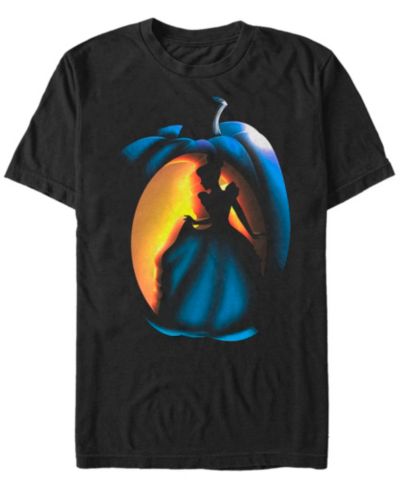 Disney Men's Cinderella Carved Pumpkin Short Sleeve T-Shirt