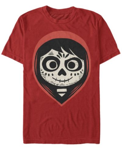 Мужская футболка Disney Pixar Men's Coco Miguel Sugar Skull Big Face Short Sleeve