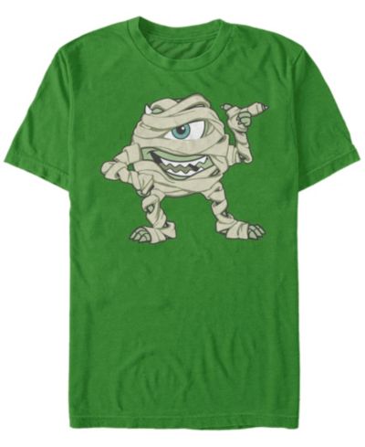 Мужская футболка с коротким рукавом Disney Pixar Monsters Inc. Mummy Mike Wazowski