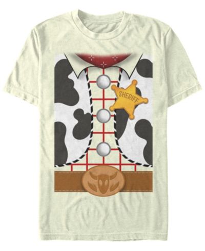 Футболка Disney Pixar Men's Toy Story Woody Suit Costume Short Sleeve