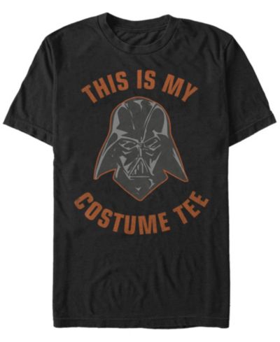 Футболка Star Wars Men's Darth Vader Halloween Costume Short Sleeve