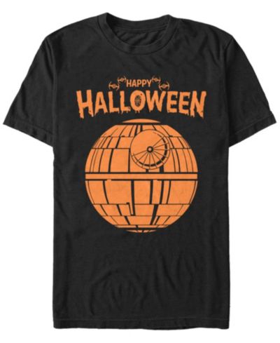 Мужская футболка Star Wars Men's Death Star Happy Halloween Short Sleeve