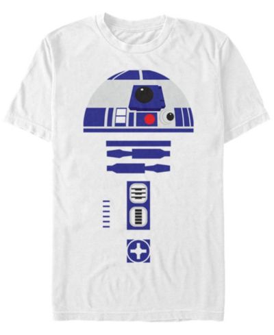 Star Wars Мужская футболка с принтом R2-D2, короткий рукав