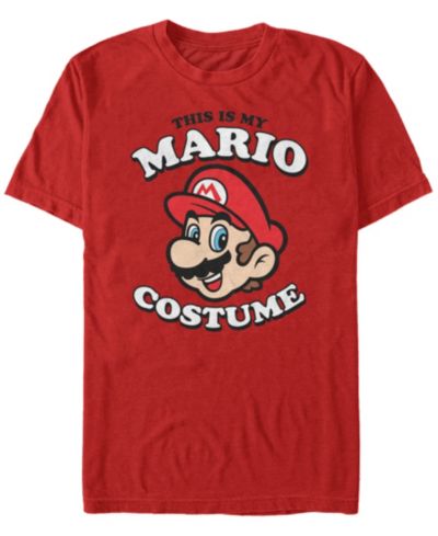 Футболка Nintendo Men's Super Mario Halloween Costume Short Sleeve T-Shirt