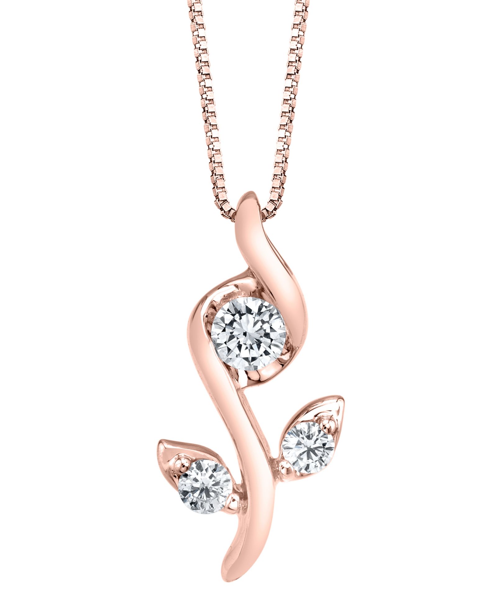 Sirena кулон Rose из золота 14k (белого, желтого или розового)