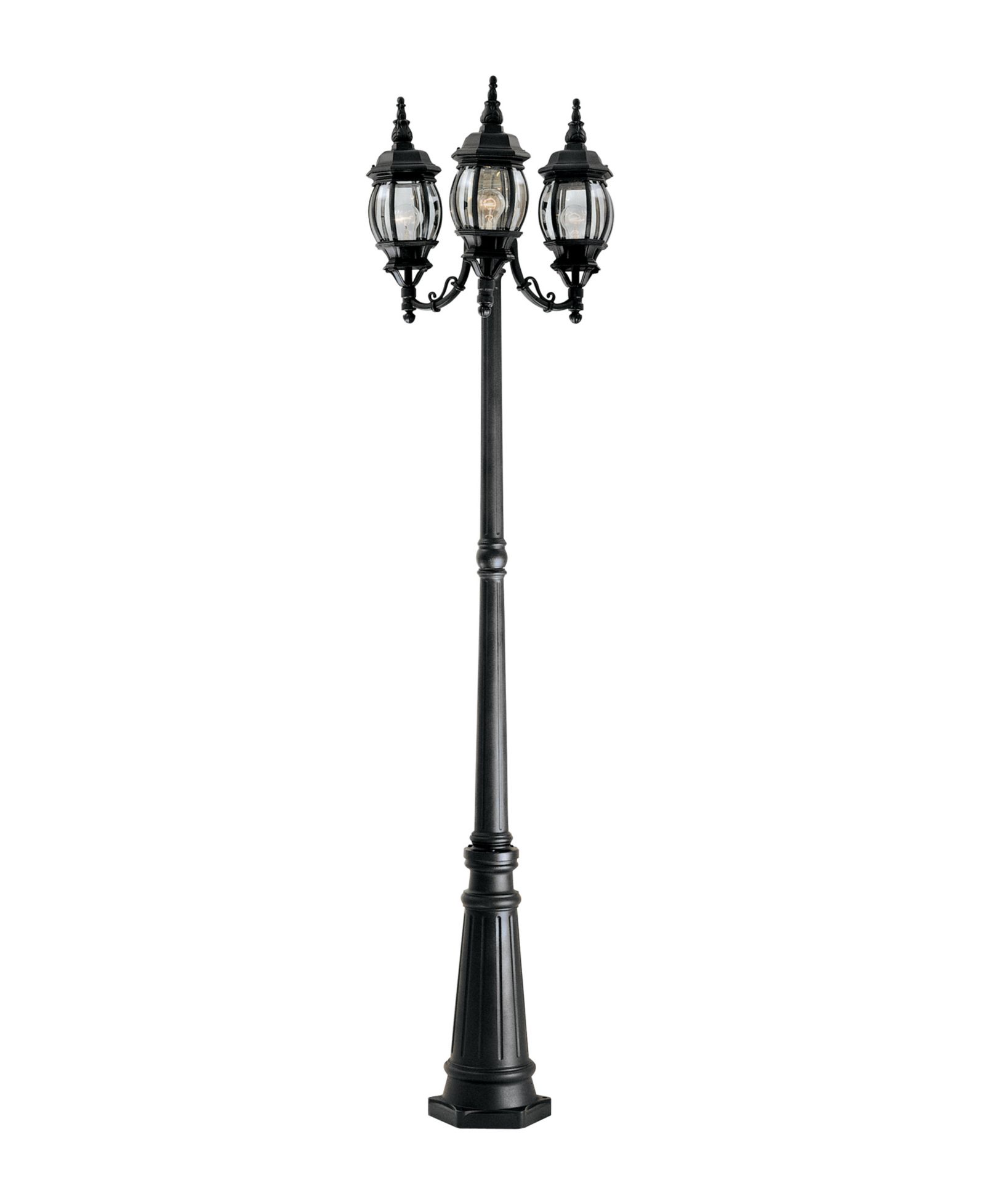 Фонарь Designers Fountain Riviera 3 Head Post Lantern