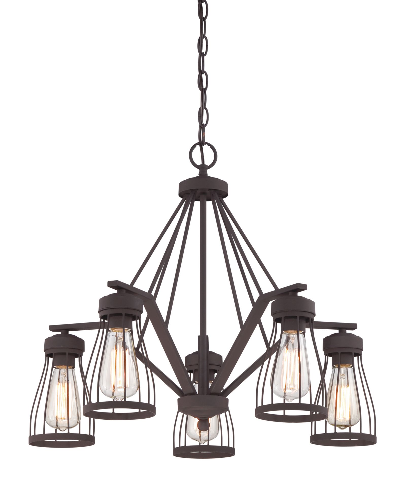 Люстра Designers Fountain Brooklyn 5 Light Chandelier
