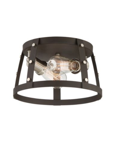 Designers Fountain Presidio 2 Light Flush Mount