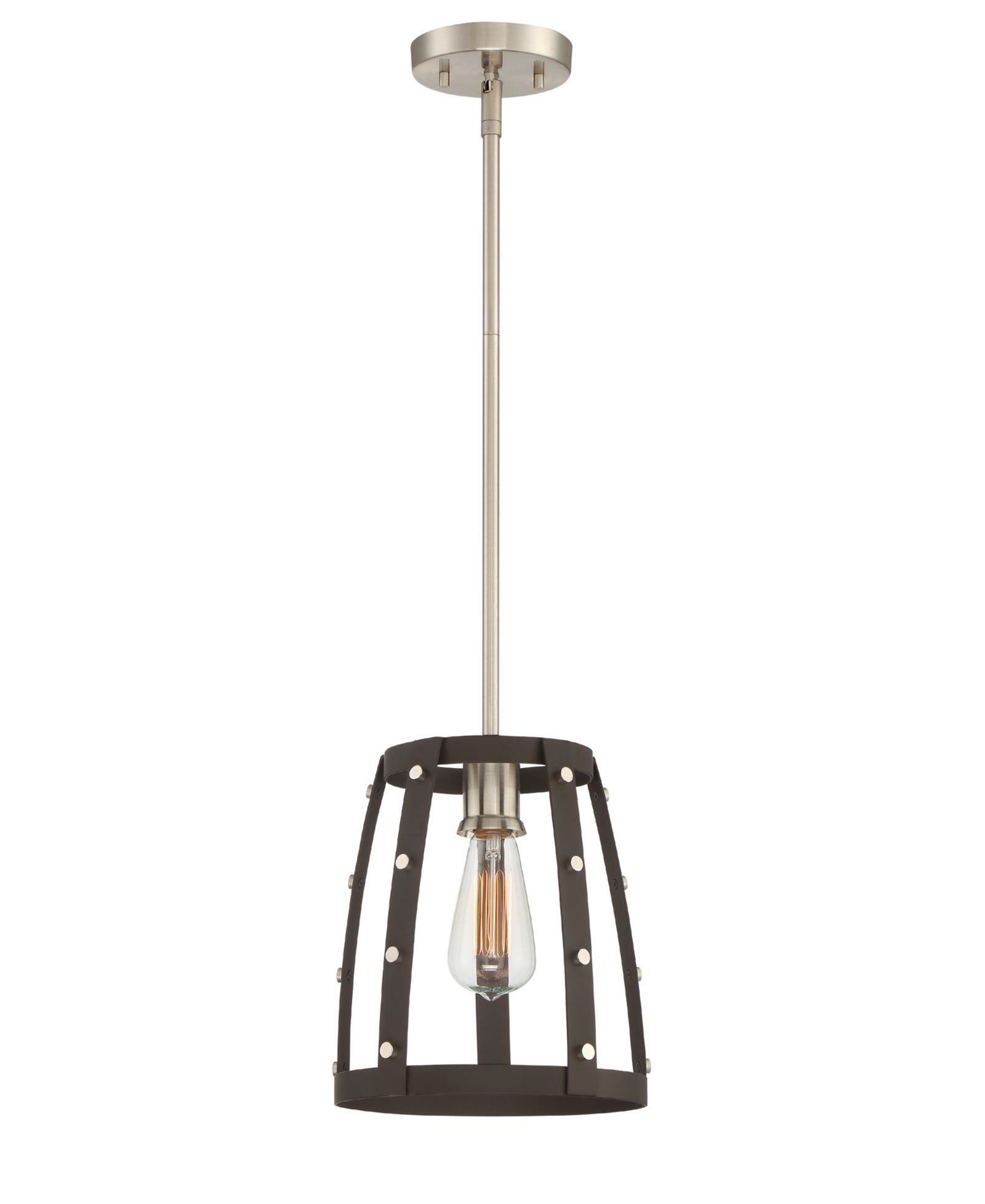 Designers Fountain Presidio 1 Light Mini-Pendant