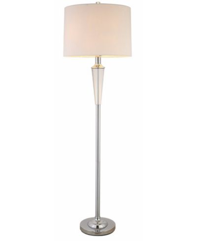Напольный торшер Artiva USA Crystal Suite Collection 60" H Modern 2-Light LED с диммером