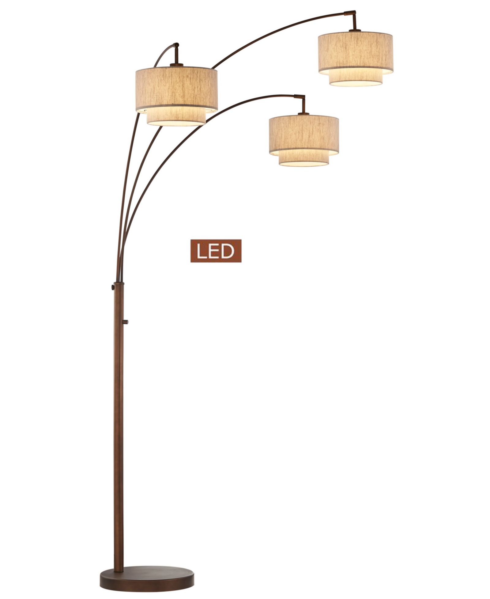 Artiva Usa напольная лампа Lumiere III 80" LED с диммером