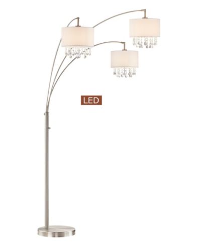 Artiva USA Напольный LED светильник Lumiere IV 80" Crystal Arched с диммером