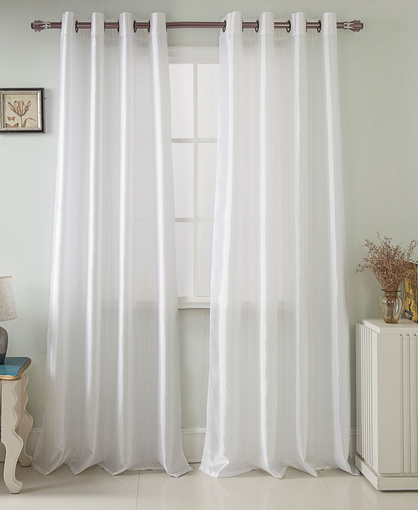Портьера RT Designers Collection Nancy Faux Silk Grommet 54" x 84"