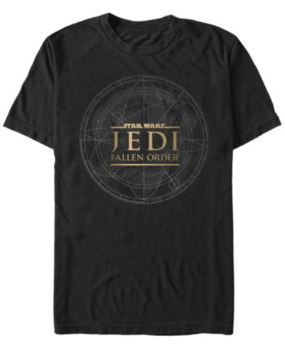 Мужская футболка Star Wars Jedi Fallen Order Map Logo
