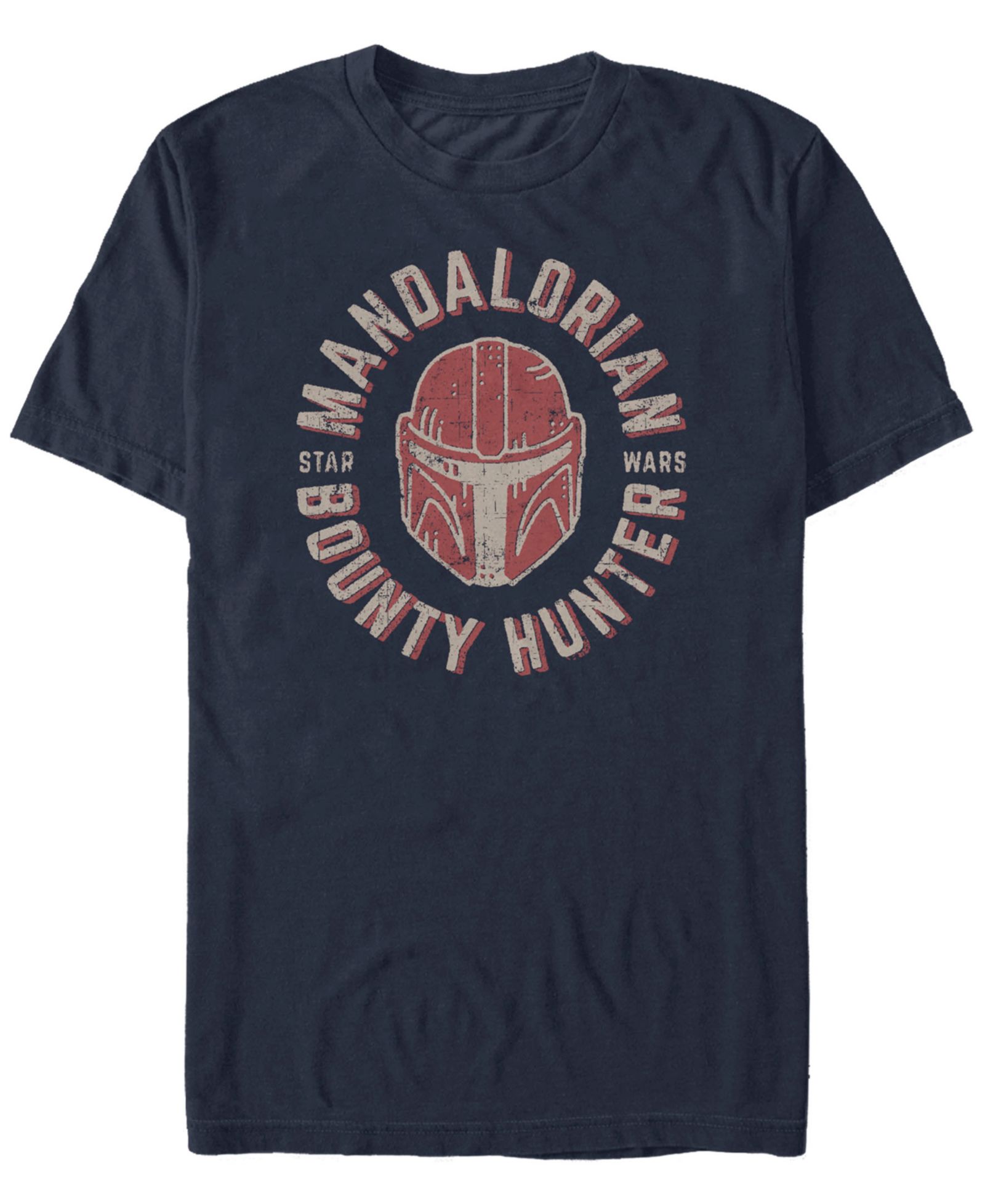 Мужская футболка Fifth Sun Star Wars The Mandalorian Helmet Stamp Short Sleeve