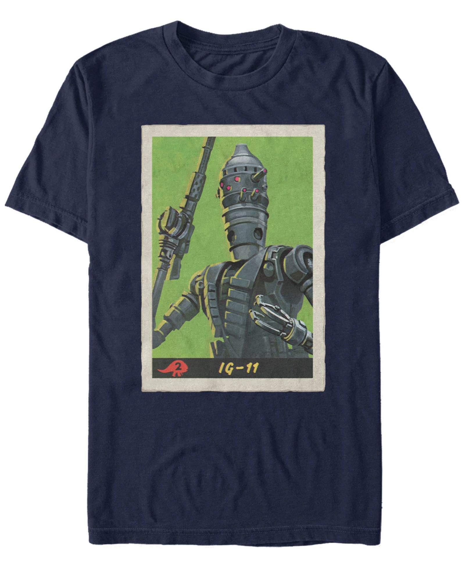 Star Wars Мужская футболка Mandalorian Retro IG-11 Poster