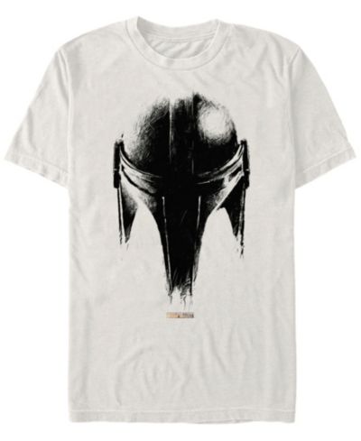 Мужская футболка Star Wars Mandalorian Helmet Sketch