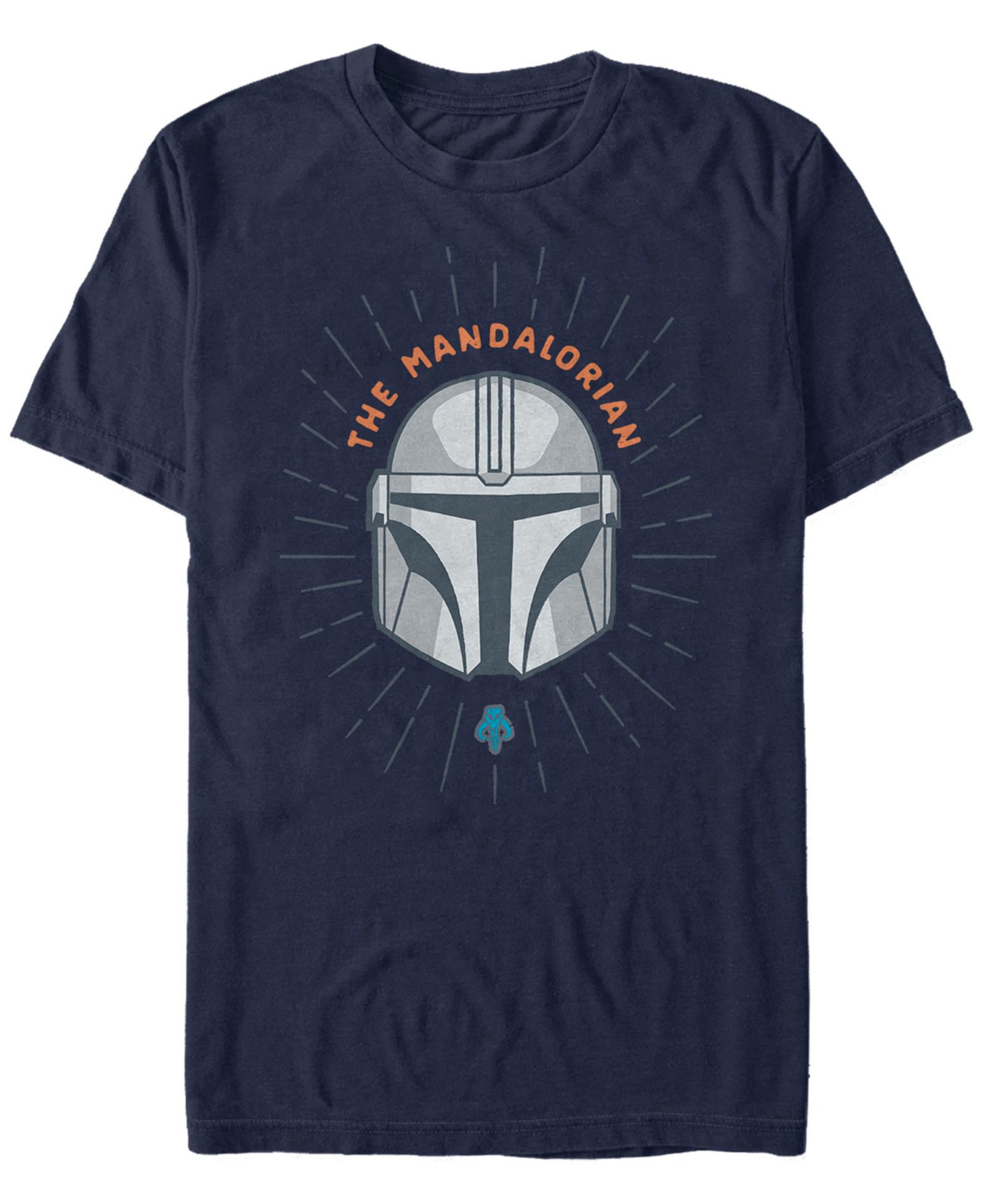 Мужская футболка Star Wars с логотипом шлема Mandalorian