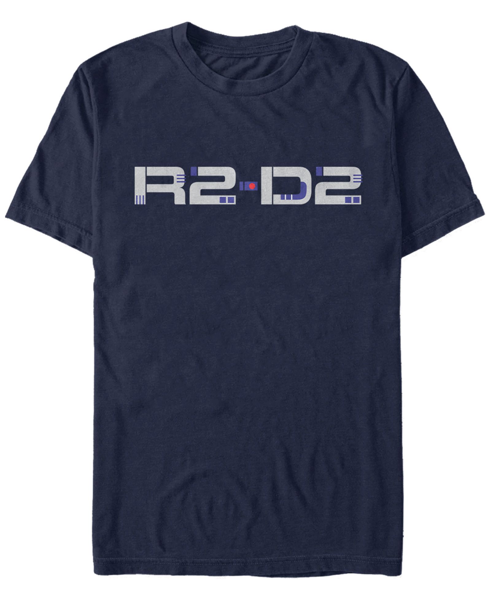 Star Wars Men's Episode IX Rise of Skywalker R2-D2 Droid Text T-shirt